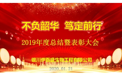 “不負韶華，篤定前行”2019總結表彰暨新春年會圓滿成功！